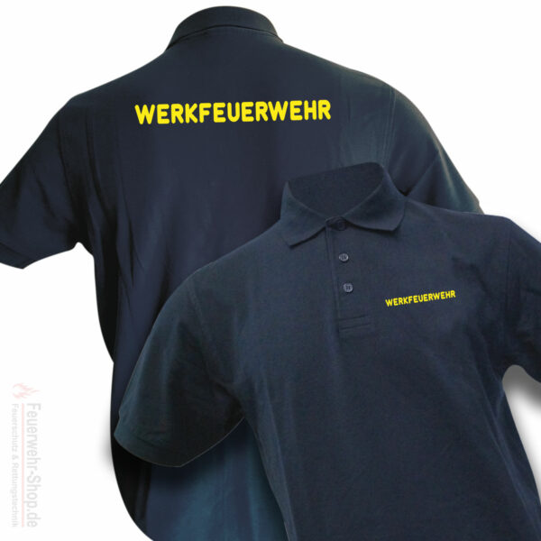 Feuerwehr Premium Poloshirt Werkfeuerwehr I