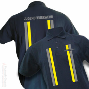 Jugendfeuerwehr Premium Poloshirt im Einsatzlook