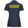 Feuerwehr Premium Damen Poloshirt Basis mit Ortsname