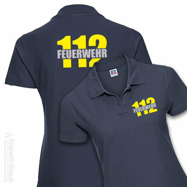 Feuerwehr Premium Damen Poloshirt Firefighter II