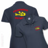 Feuerwehr Premium Damen Poloshirt Firefighter IV mit Ortsnamen