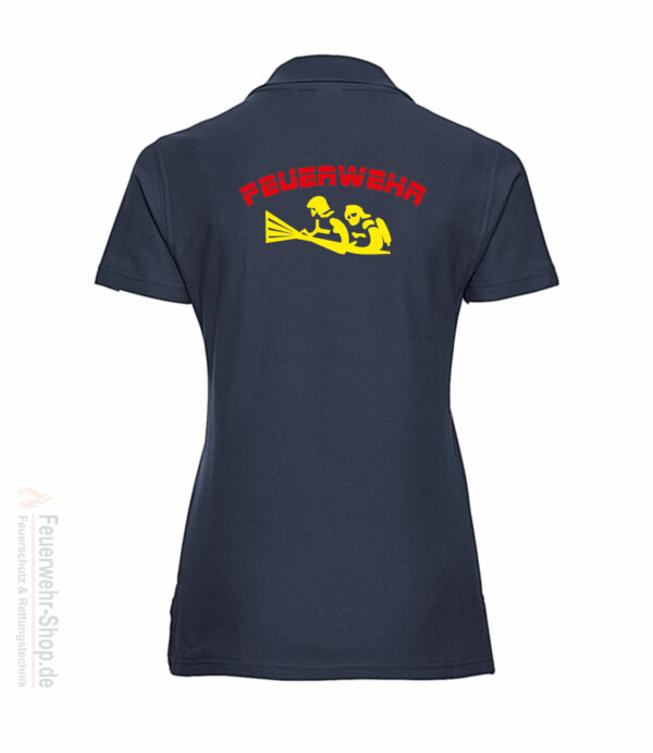 Feuerwehr Premium Damen Poloshirt Firefighter IV – Bild 3