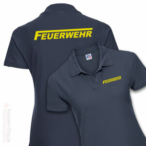 Feuerwehr Premium Damen Poloshirt Logo