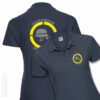 Feuerwehr Premium Damen Poloshirt Helm mit Ortsnamen