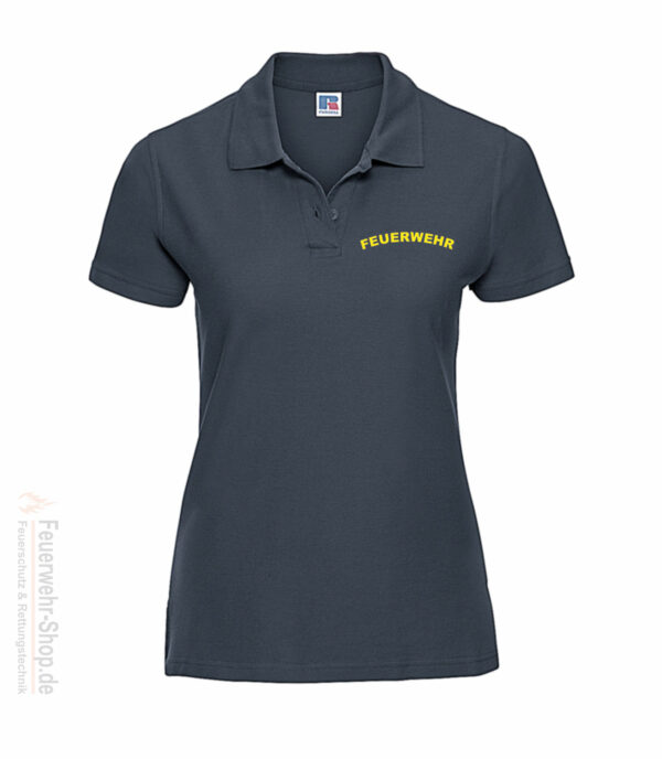 Feuerwehr Premium Damen Poloshirt Rundlogo