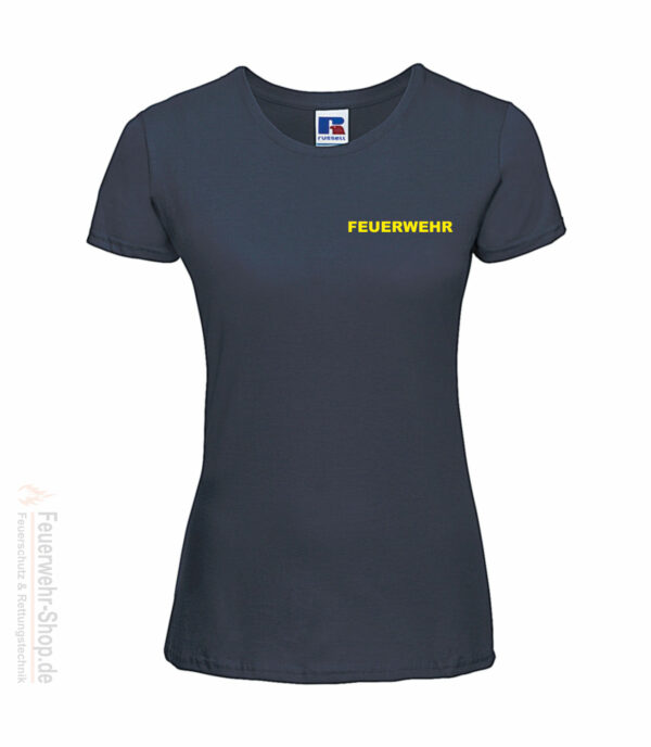 Feuerwehr Premium Damen T-Shirt Basis mit Ortsname