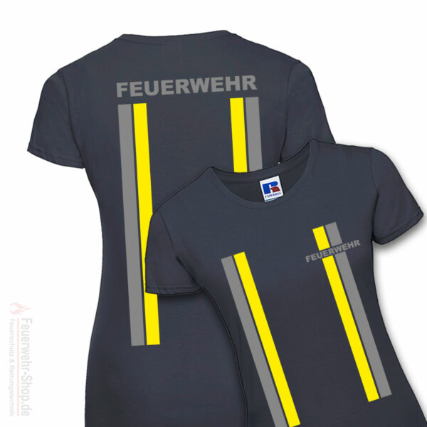 Feuerwehr Premium Damen T-Shirt im Einsatzlook