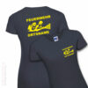 Feuerwehr Premium Damen T-Shirt Firefighter III mit Ortsname