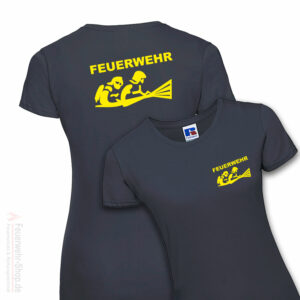 Feuerwehr Premium Damen T-Shirt Firefighter III