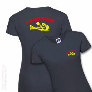 Feuerwehr Premium Damen T-Shirt Firefighter IV