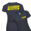 Feuerwehr Premium Damen T-Shirt Freiwillige Feuerwehr Logo mit Ortsname
