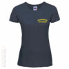 Feuerwehr Premium Damen T-Shirt Rundlogo mit Ortsname