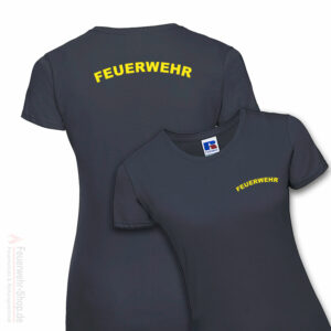 Feuerwehr Premium Damen T-Shirt Rundlogo