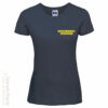 Feuerwehr Premium Damen T-Shirt Werkfeuerwehr II mit Firmennamen