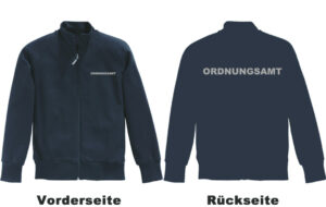 Ordnungsamt Sweatjacke Modell Basis