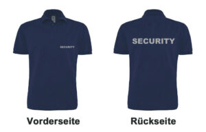 Sicherheitsdienst Poloshirt Modell Basis