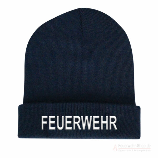 Premium Feuerwehr-Wollmütze