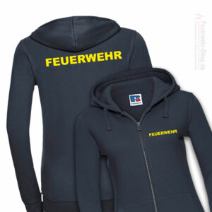 Feuerwehr Premium Damen Kapuzen-Sweatjacke Basis