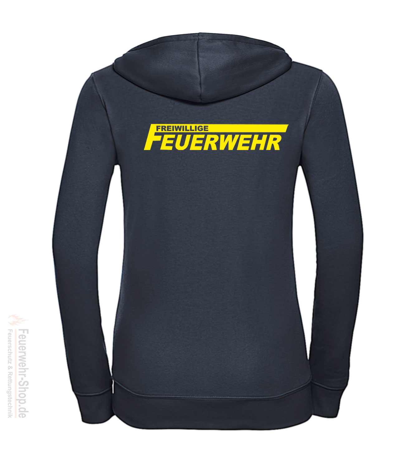 Feuerwehrshop - Polo-Shirt Basic Ladies Beschriftung refl. FEUERWEHR gross  auf Rücken