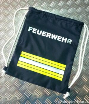 Turnbeutel im Feuerwehrdesign - Trend-Bag 1