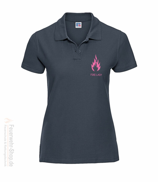 Feuerwehr Premium Damen Poloshirt Firelady