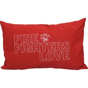 Kissen Firefighters Love (rot)-0