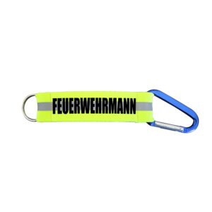 Schlüsselanhänger Karabiner Feuerwehr im EL Feuerwehrmann-0