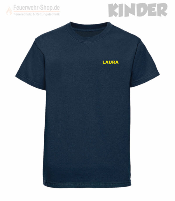 Kinderfeuerwehr Premium T-Shirt Basis mit Name