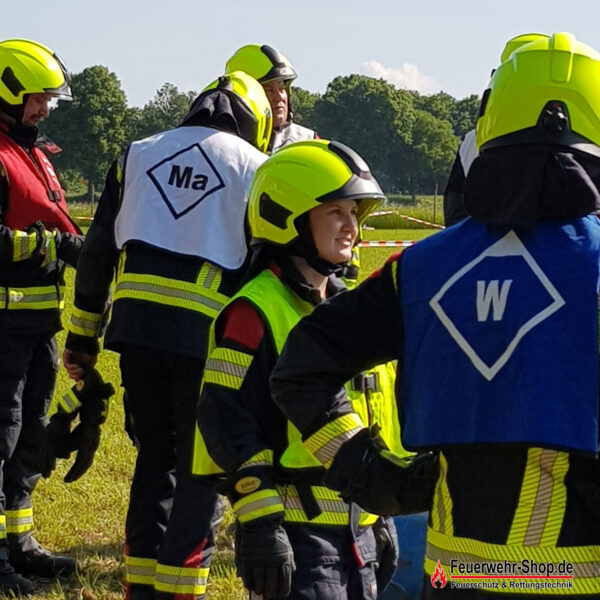 Gruppen-Kennzeichnungswesten Taktische Zeichen SET Feuerwehr