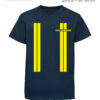Kinderfeuerwehr Premium T-Shirt im Einsatzlook gelb