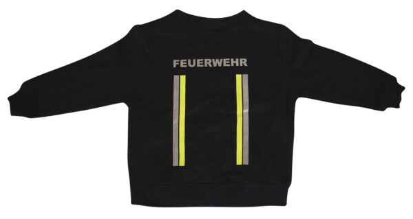 Kinderfeuerwehr Premium Pullover im Einsatzlook gelb/silber-5656