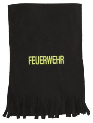 Fleece-Schal mit Feuerwehr bestickt-0