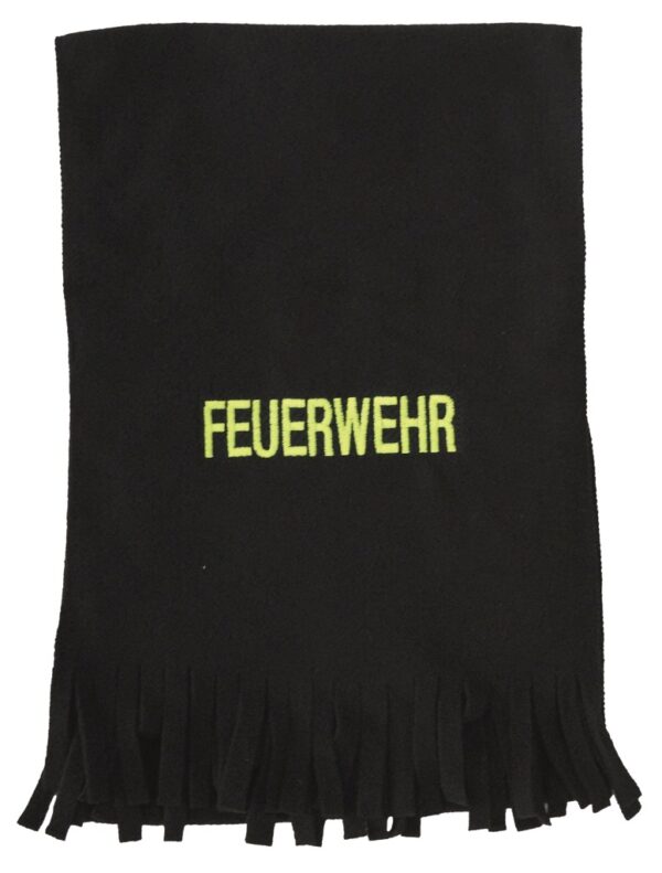 Fleece-Schal mit Feuerwehr bestickt-0