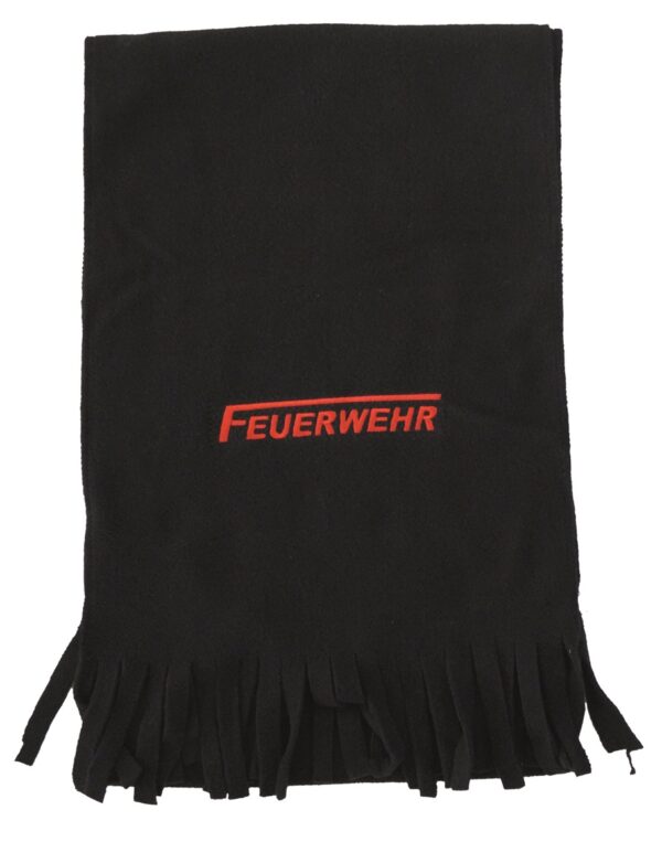 Fleece-Schal mit Feuerwehr-Logo bestickt-0