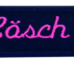 Stoffschlüsselanhänger "Lösch Lady"