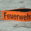 Schlüsselanhänger orange, Aufdruck „Feuerwehr