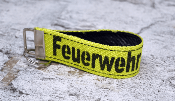 Schlüsselanhänger mit Druck Feuerwehr 