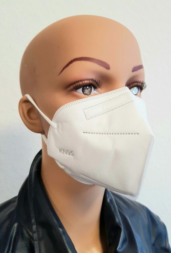 Comfort FFP2 Maske KN95 CE 0194 EN149: mit verstellbarem Nasenclip