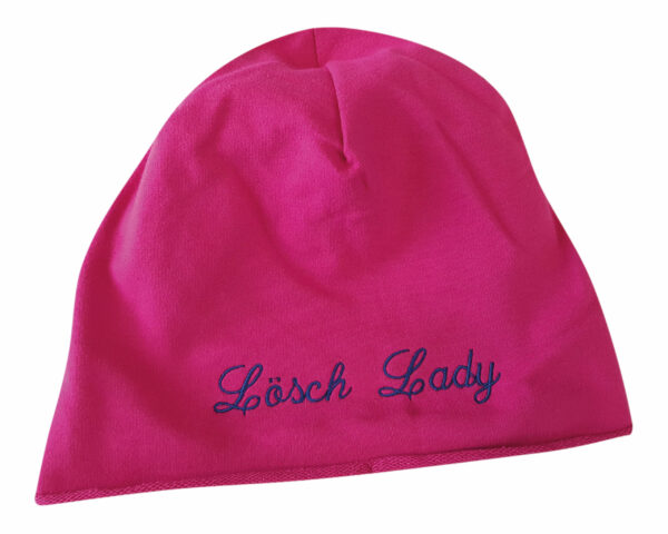 Beanie "Lösch Lady" bestickt