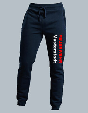 Feuerwehr Jogginghose Unisex mit Wunschtext-0