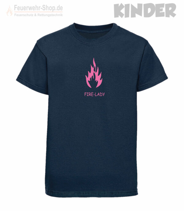 Kinder Premium T-Shirt Modell Firelady