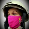 Mund-Nasenmaske Feuerwehrstyle Ladys pink Limited Edition Mundschutz