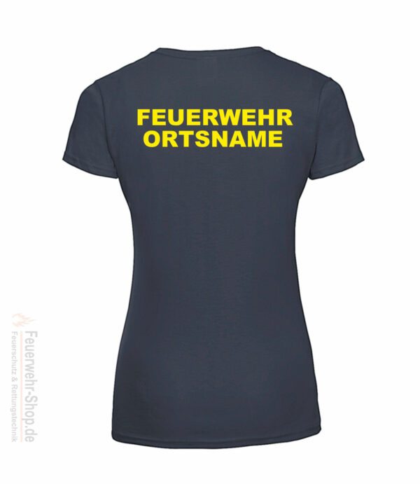 Feuerwehr Premium Damen T-Shirt Basis mit Ortsname – Bild 3