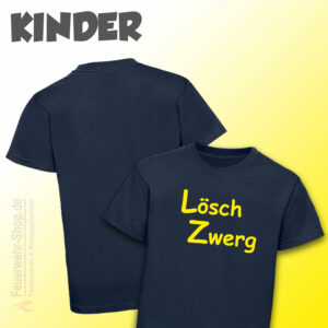 Kinder Premium T-Shirt Modell Lösch Zwerg