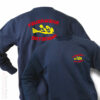 Feuerwehr Premium Pullover Firefighter IV mit Ortsnamen