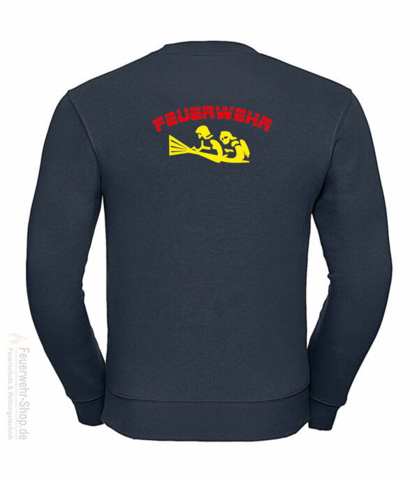 Feuerwehr Premium Pullover Firefighter IV – Bild 3