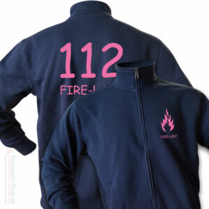 Feuerwehr Premium Sweatjacke Firelady