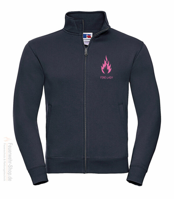 Feuerwehr Premium Sweatjacke Firelady