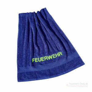 Badetuch Feuerwehr navy 140 x70 cm