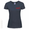 Feuerwehr Premium Damen T-Shirt Basis Flamme mit Ortsname